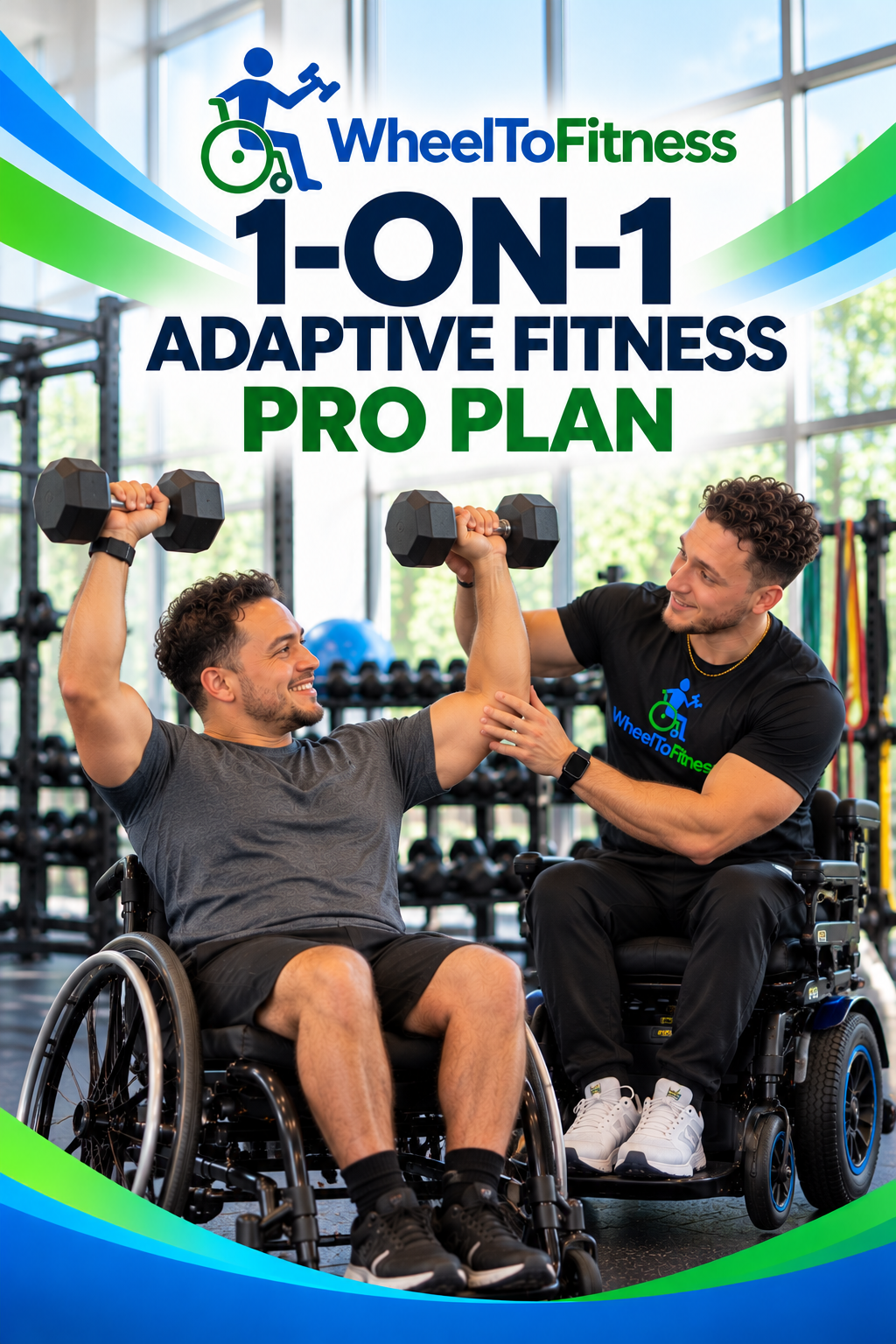 WheelToFitness 1-on-1 Adaptive Fitness Pro Plan